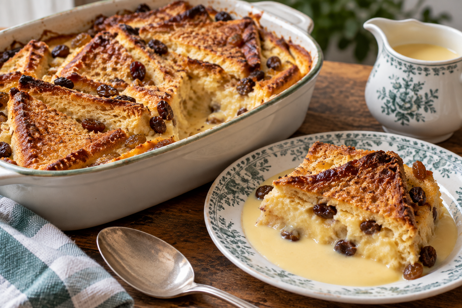 Traditional British Bread and Butter Pudding: An Easy Recipe for American Kitchens