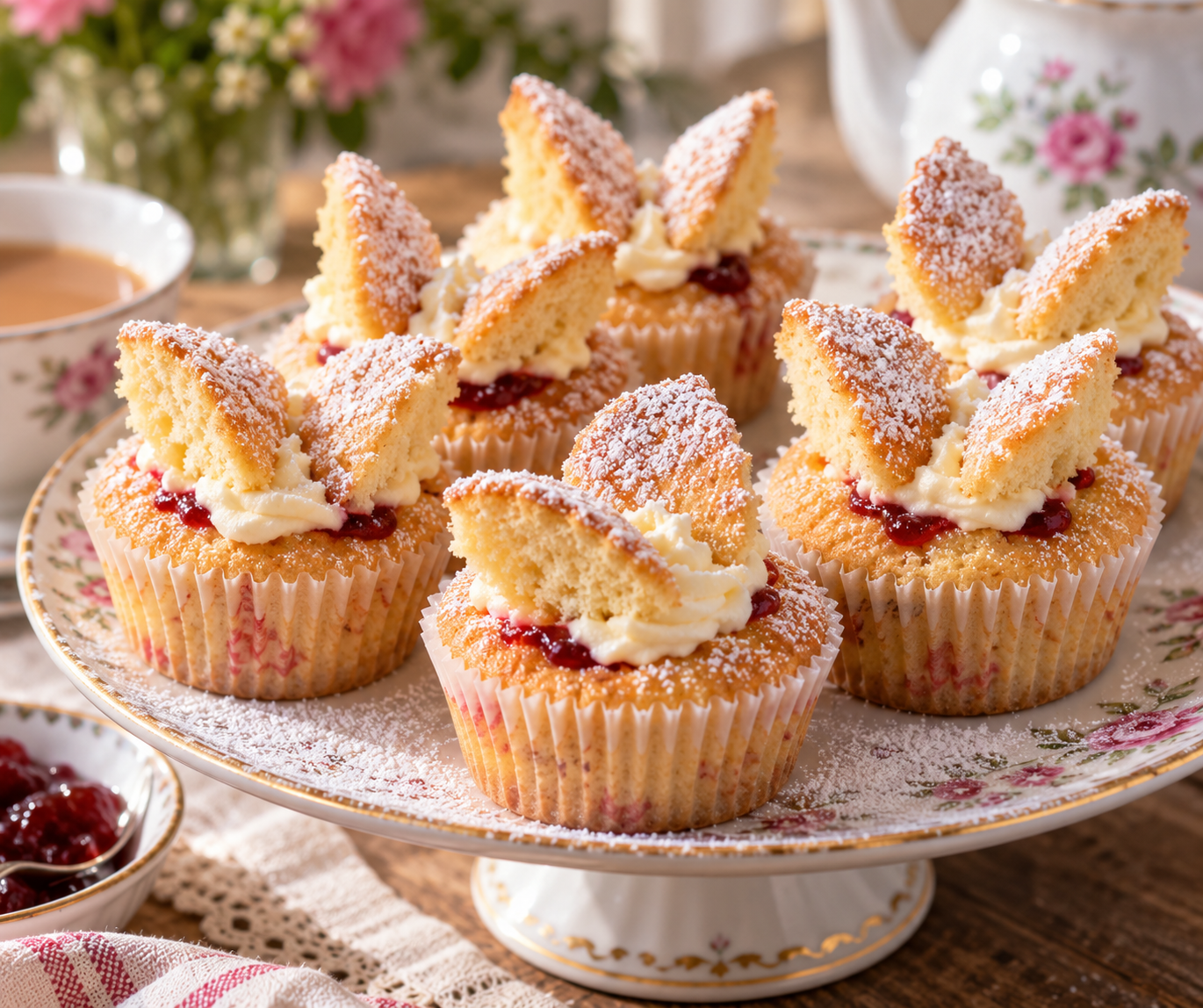 Traditional British Butterfly Cakes: An Easy Recipe for American Bakers