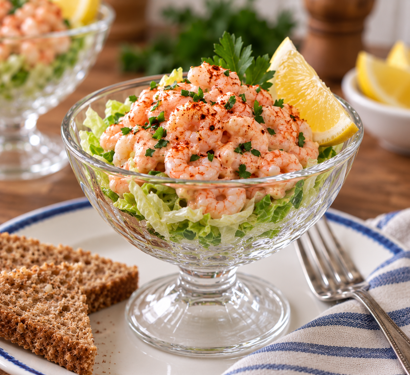 Traditional British Prawn Cocktail: An Easy Classic for American Kitchens