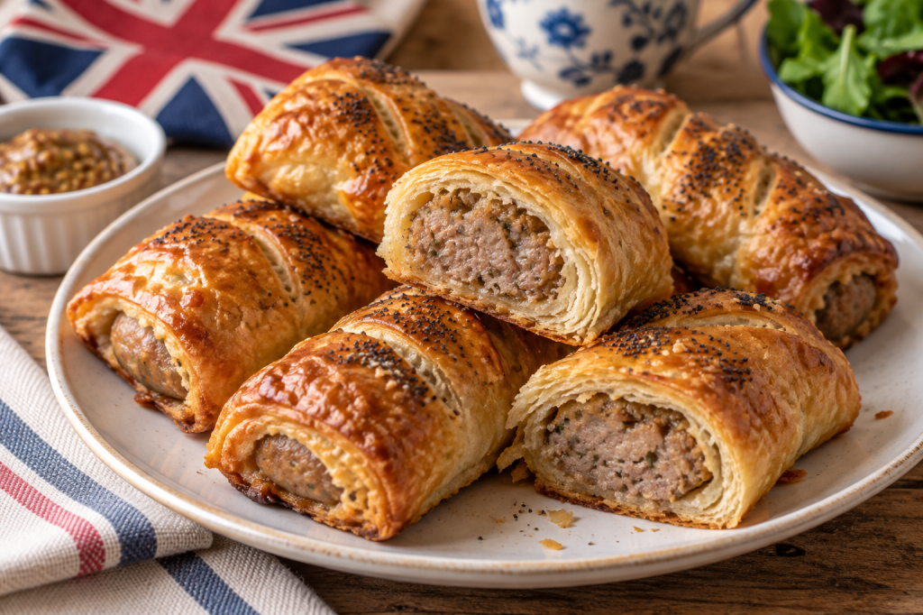 Traditional British Sausage Rolls: An Easy Recipe for American&nbsp;Kitchens