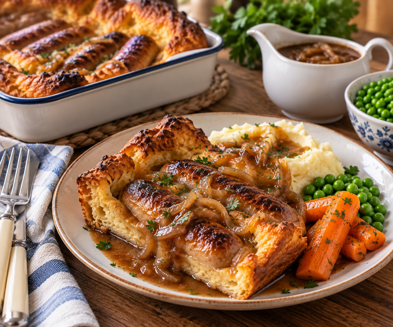 Traditional British Toad in the Hole: An Easy Recipe for American Kitchens