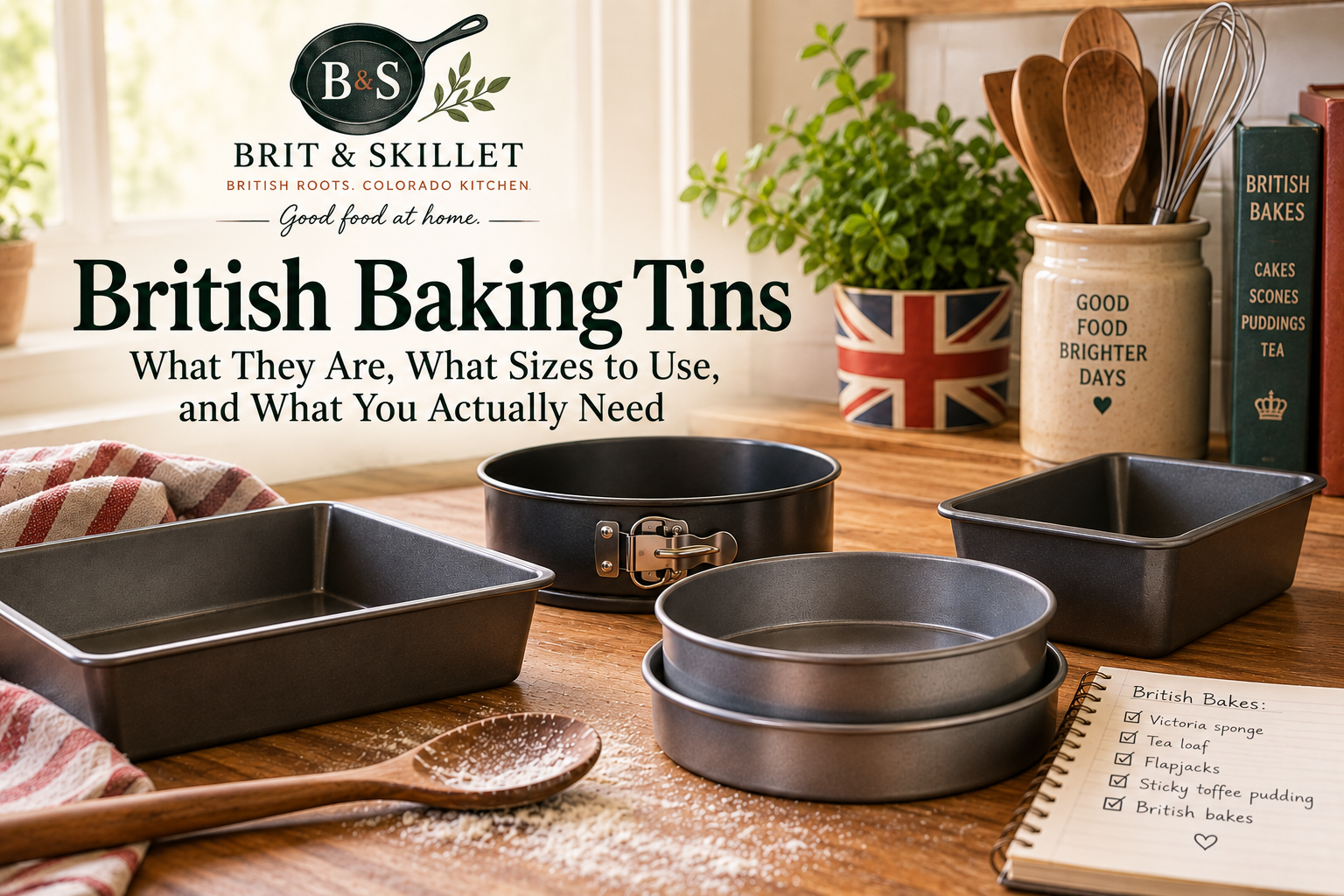 Best Baking Tins for British Recipes: What American Bakers Should Buy