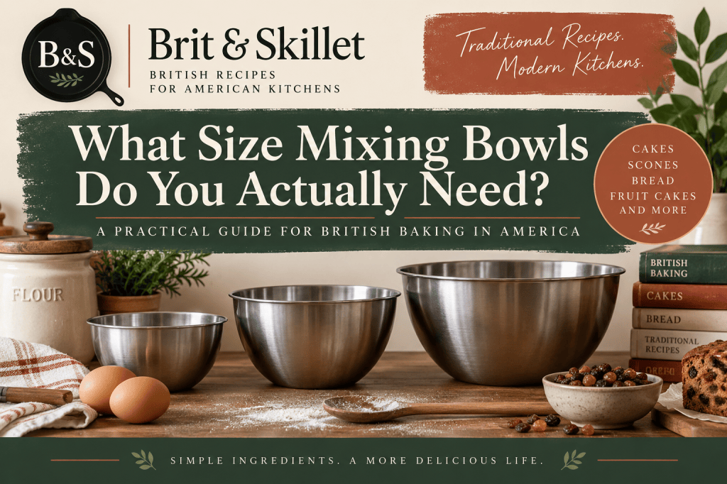 Best Mixing Bowls for British Baking: What Size and Material Do You Need?