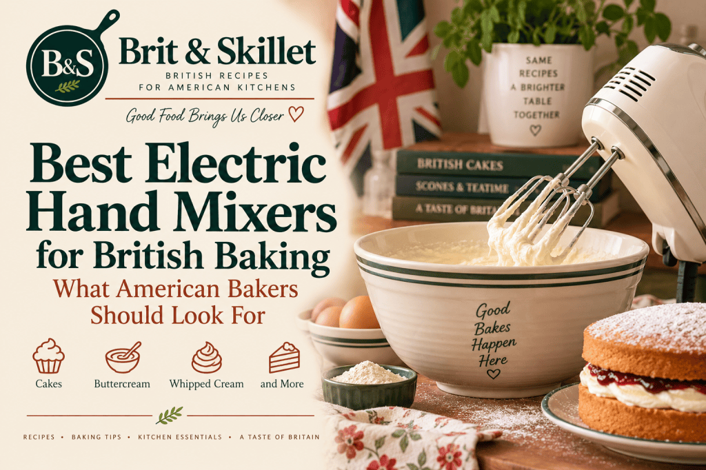 Best Electric Hand Mixers for British Baking: What American Bakers Should Look&nbsp;For